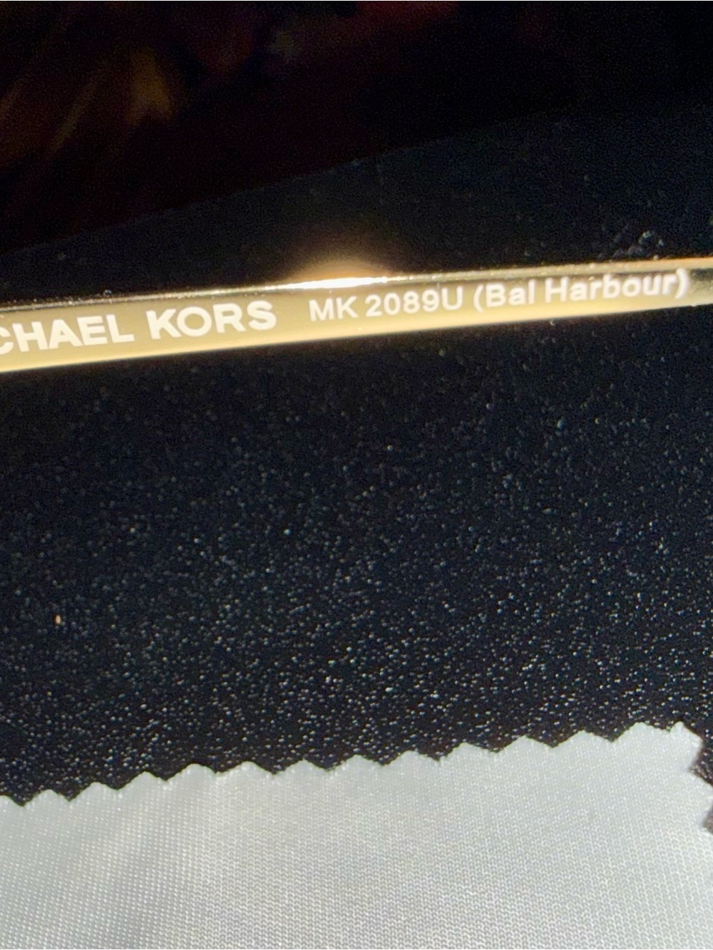 Michael Kors Bal Harbour Tortoise Shell Gold Trim Sunglasses Mk2089U - Picture 6 of 12